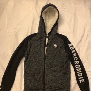 Sherpa hoodie Abercrombie